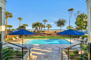 Una piscina climatizada