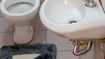 Serviettes fournies, savon, papier toilette