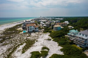 House, 5 Bedrooms | Aerial view - Big Beach Camp 5 Bedroom Home by RedAwning (Santa Rosa Beach)