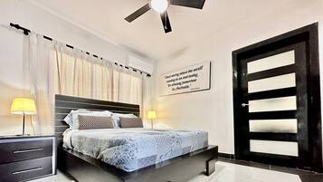 4 habitaciones y caja de seguridad en la habitación