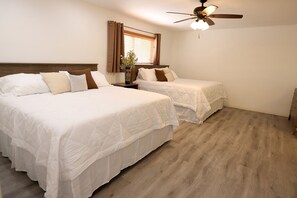 6 habitaciones, wifi y ropa de cama