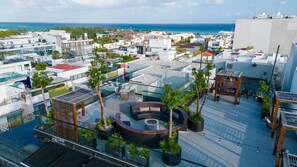 Rooftop terrace - Downtown Luxury Apartment I  Cocobeach (Playa del Carmen)