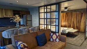 Comfort Apartment | Living area - Jungle Loft in Aldea Zama l Pool l Grill (Tulum)