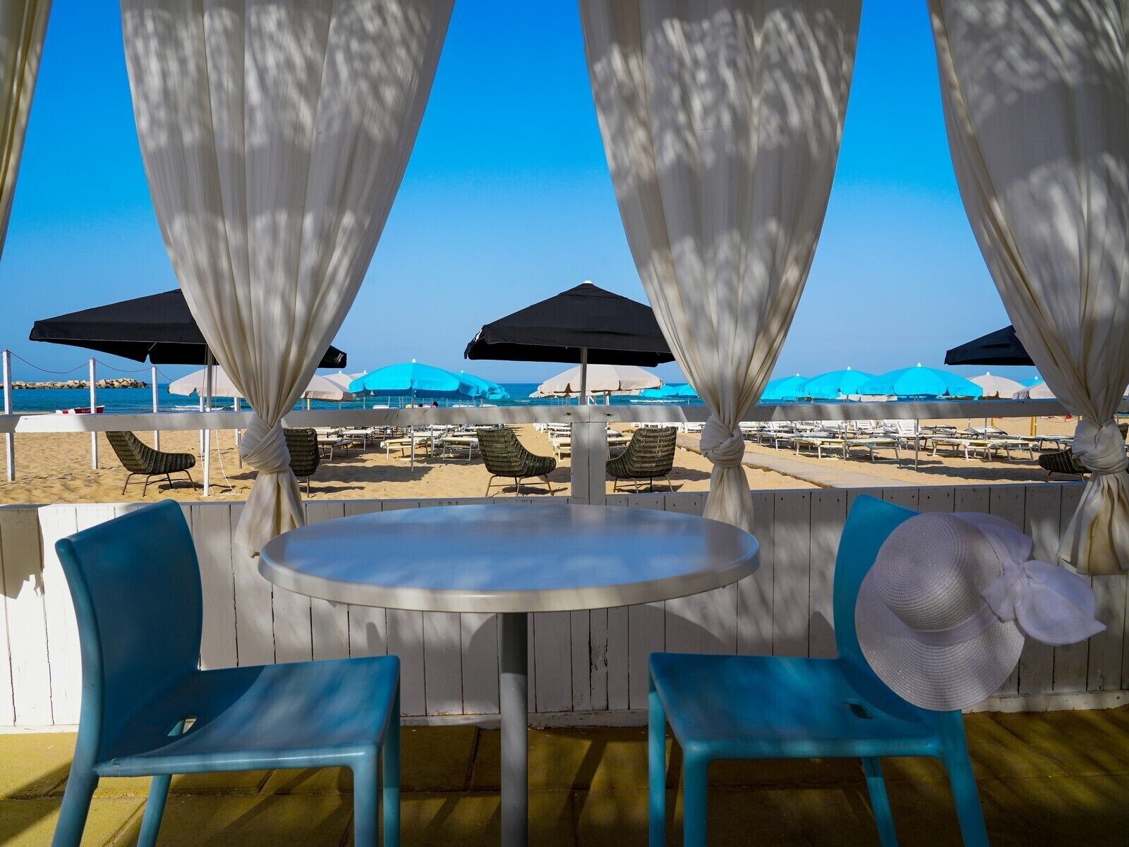 Private beach, beach shuttle, sun loungers, beach umbrellas