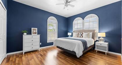 Beach Escape for Families & Friends • 2 Min to Sand