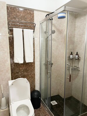 Towels, toilet paper