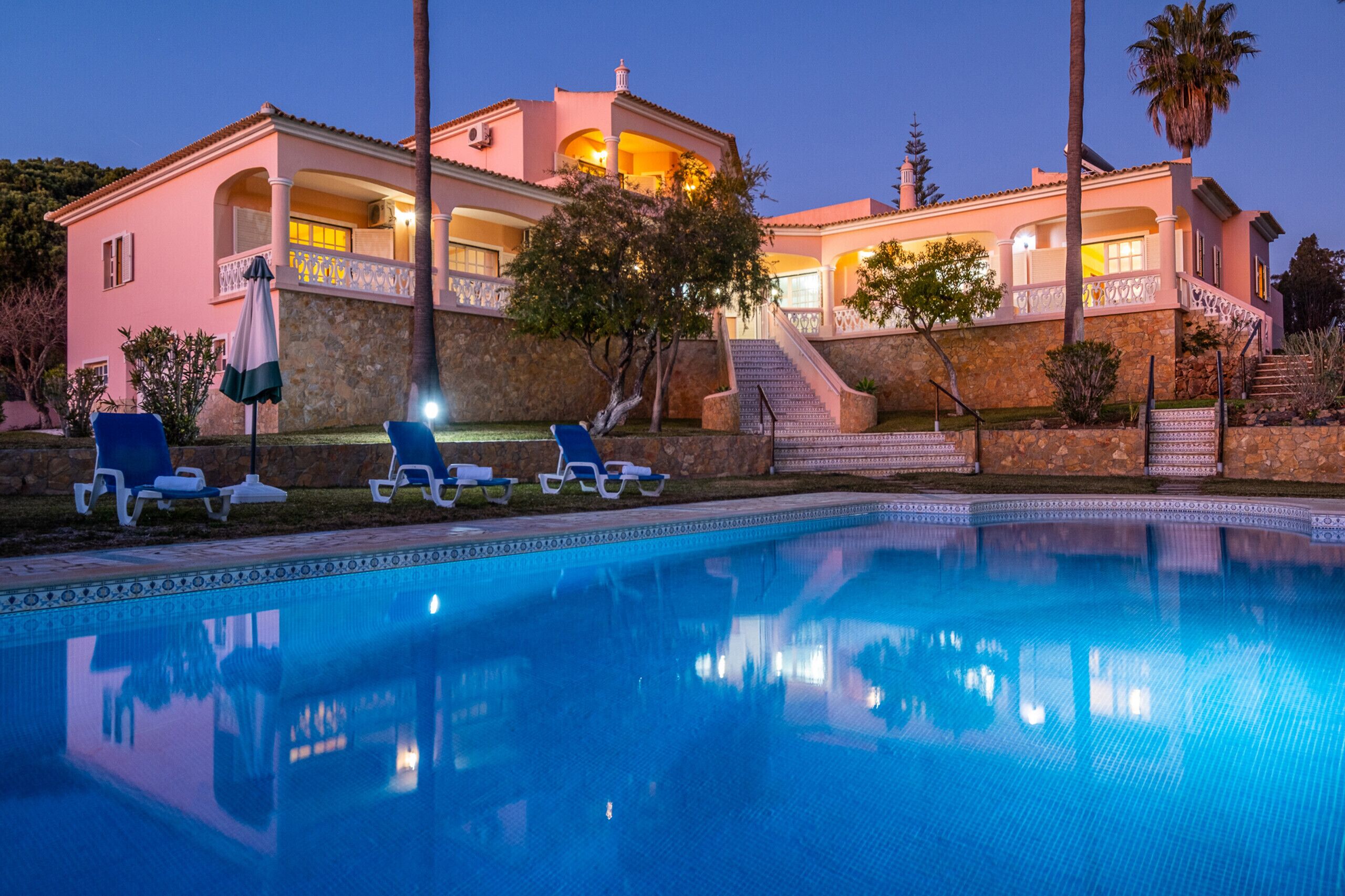 Una piscina climatizada