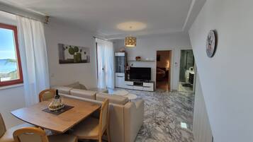 Apartment (One Bedroom Apartment with Terrace an) | Living room | TV