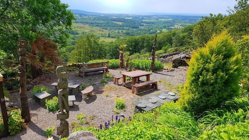 Scafell Cottage is a stunning studio cottage with spectacular views .