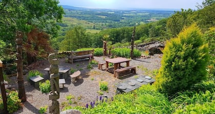Scafell Cottage is a stunning studio cottage with spectacular views .
