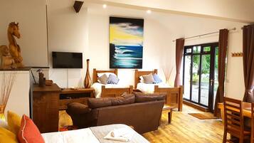 1 chambre, Wi-Fi gratuit, draps fournis