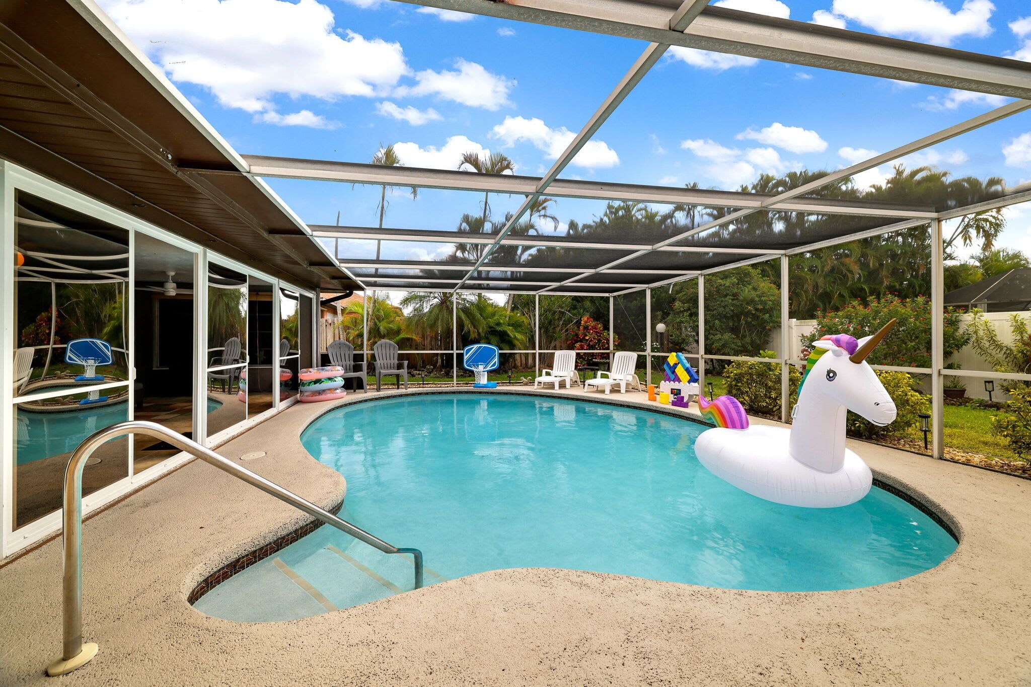 Außenpool, beheizter Pool