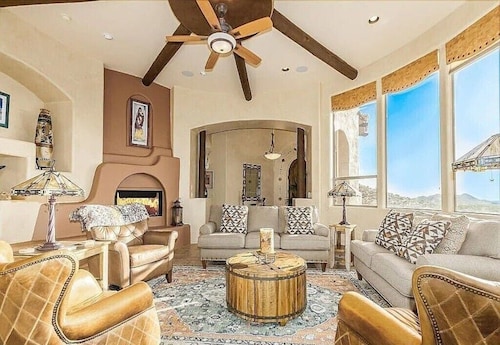 One of a Kind Secluded Home w/ Pool in Gold Canyon: Captivating Views All Around