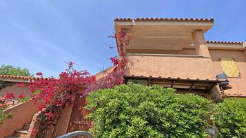 Fassade der Unterkunft