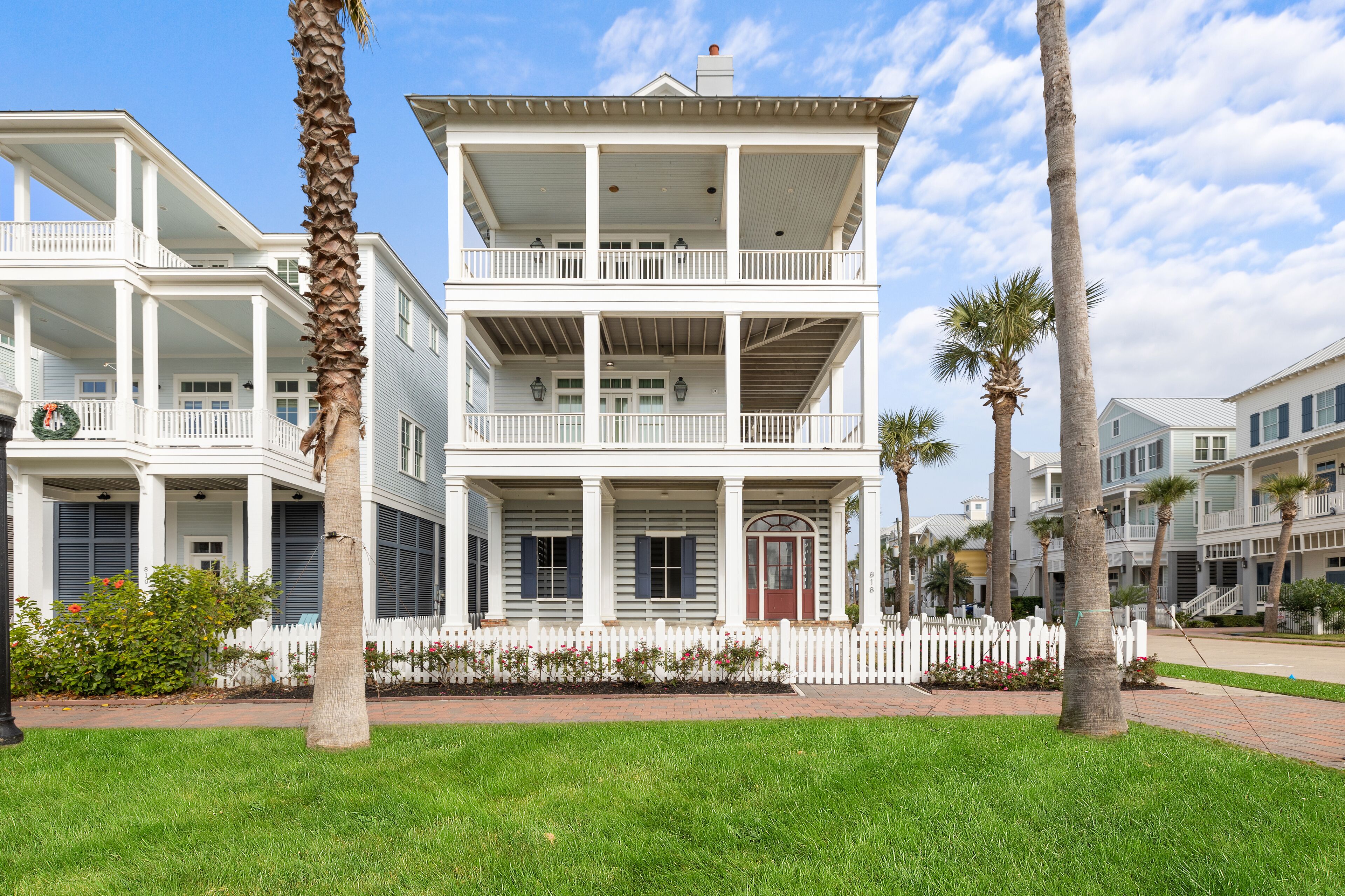 A Beachside View from upper and lower deck -  3 Bedroom 2.5 Bath   