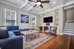 Smart TV, libros, servicios de streaming y estéreo