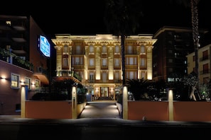 Façade de l’hébergement