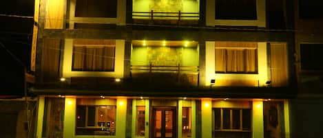 Fassade der Unterkunft