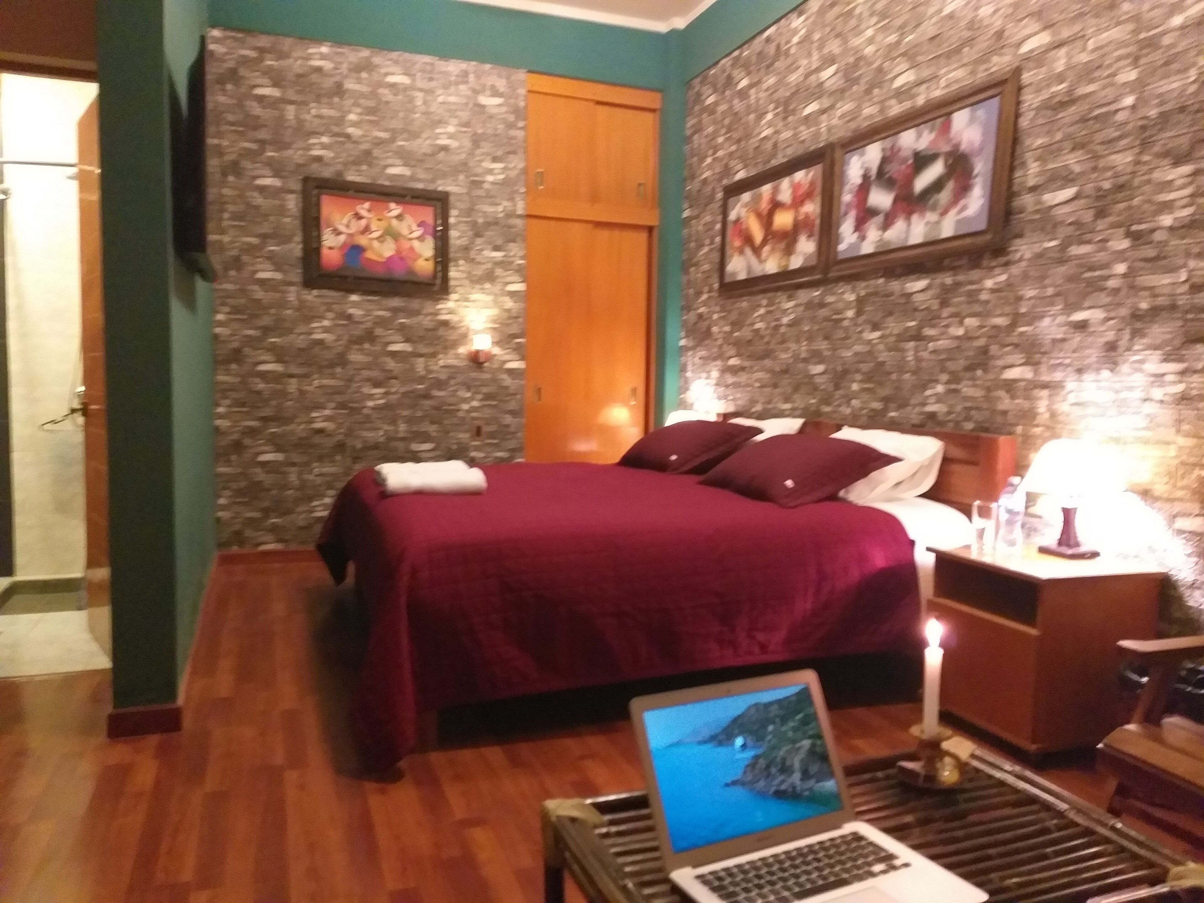 Comfort Double Room | Blackout drapes, iron/ironing board, free WiFi, bed sheets