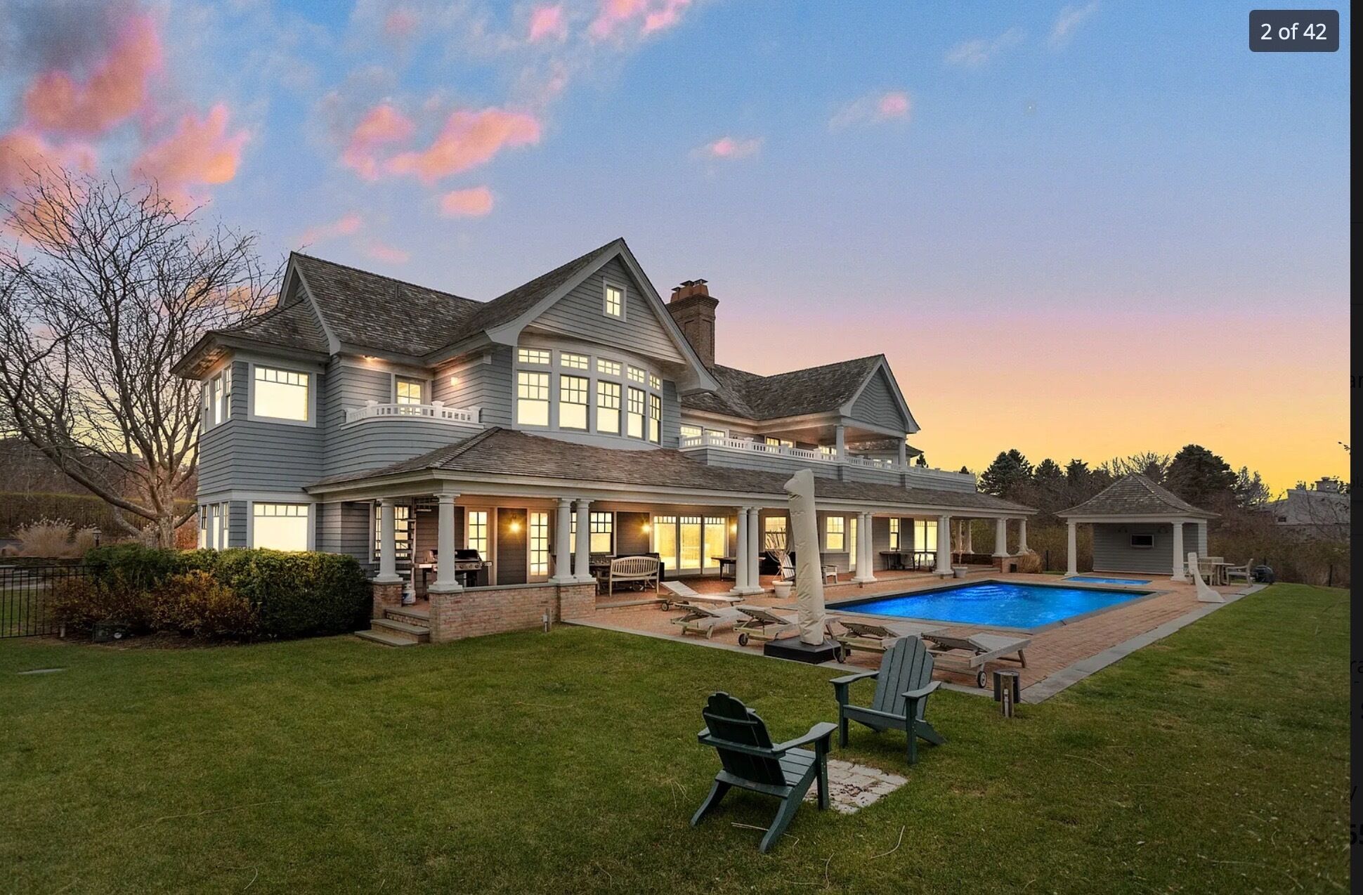 Magnificent private family  retreat overlooking Lake Montauk