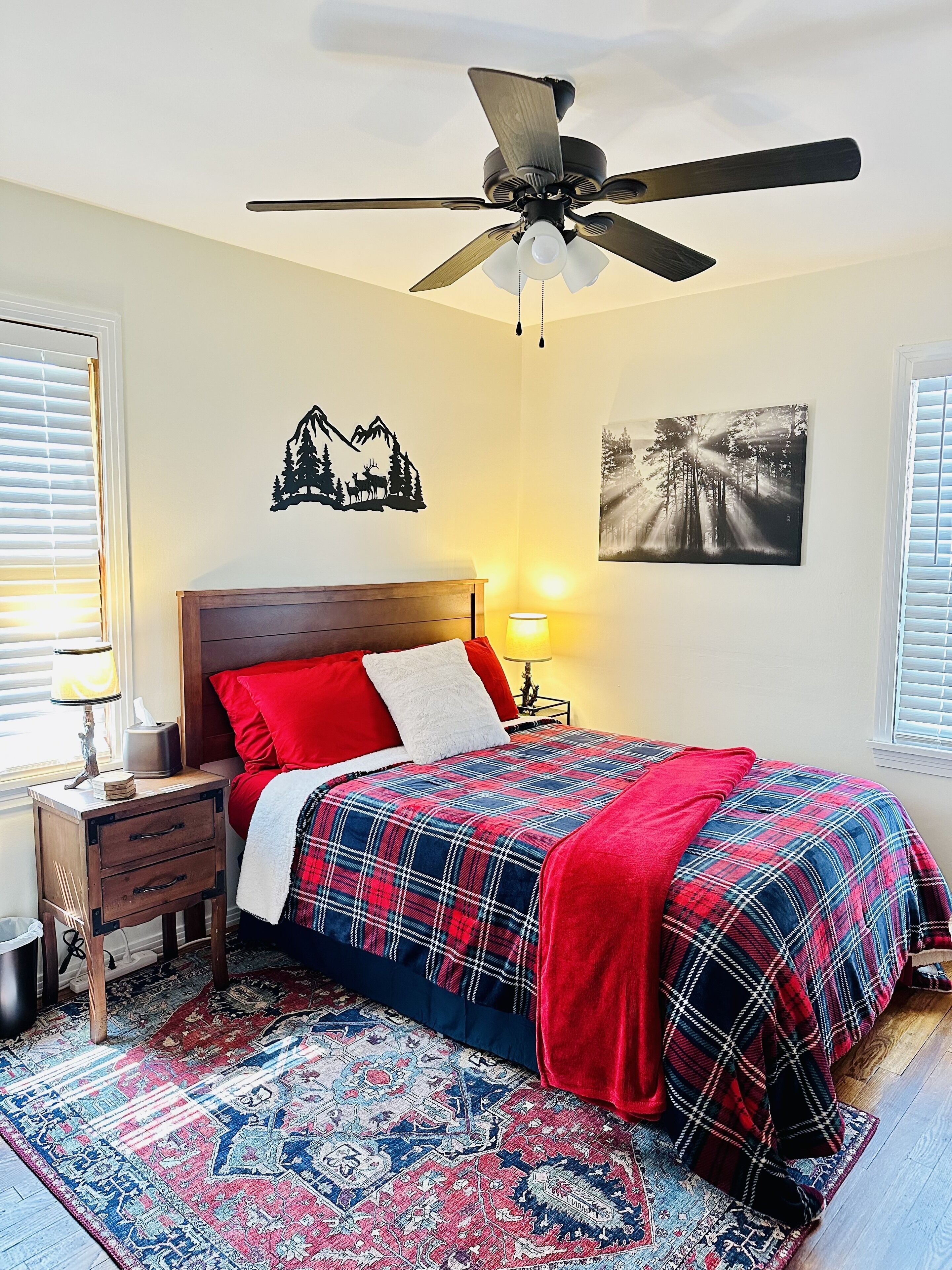 3 chambres, bureau, fer et planche à repasser, Wi-Fi gratuit