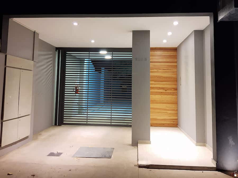 Fassade der Unterkunft