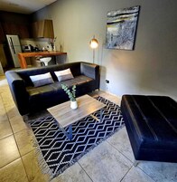 Comfort Apartment, 1 Bedroom | Living area | 40-inch Smart TV with satellite channels, TV