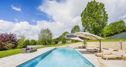 La Mamana - Deauville charming house, 5mn from Deauville center- Swimming pool-Tennis