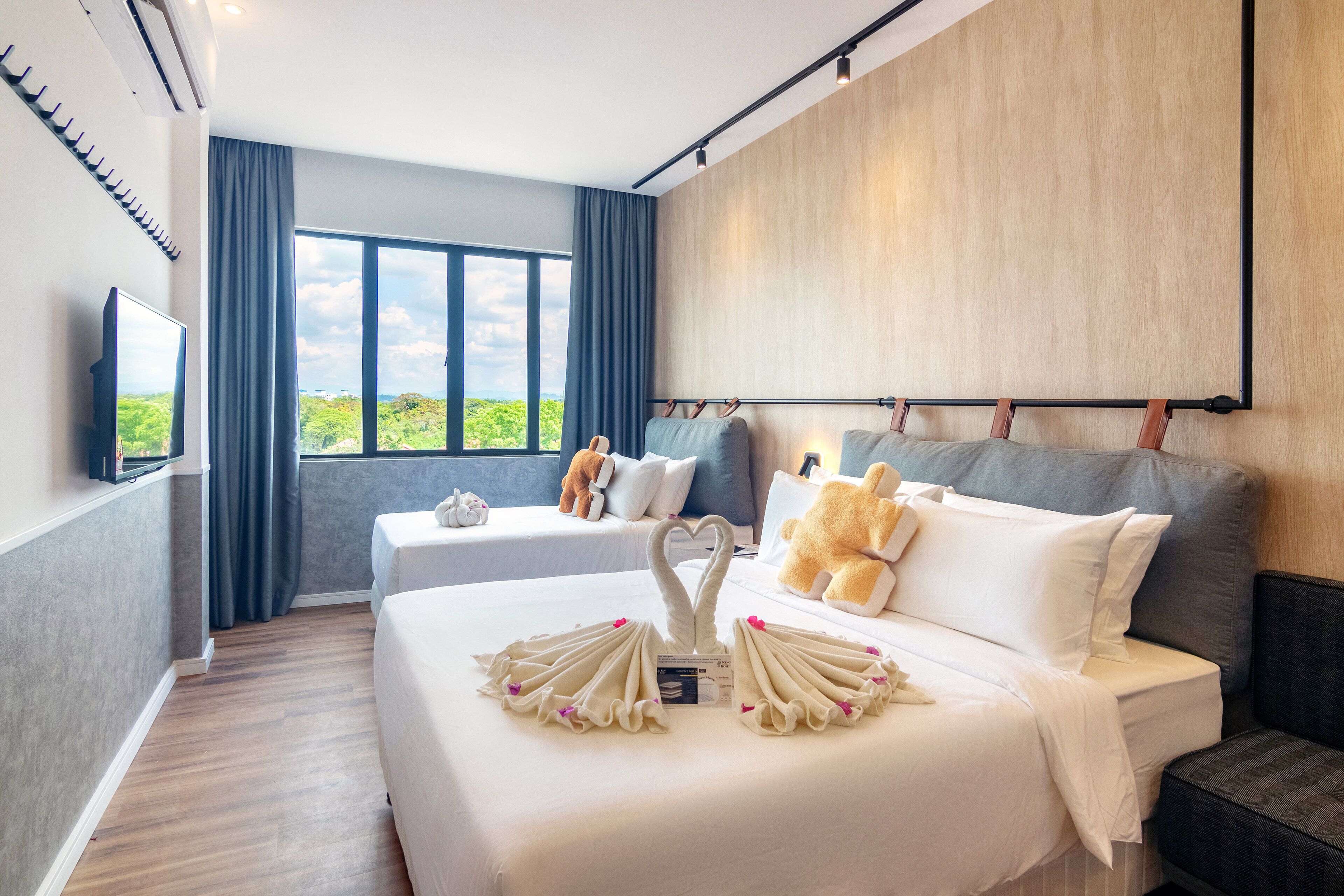 Family Room | Meja, Wi-fi percuma, cadar katil 