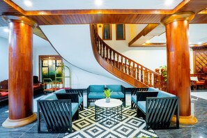 Sala de estar en el lobby