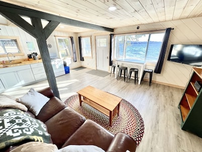 The Hideout Cabin | Steps to the Beach