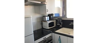 Studio in 1st line, beach 50m away