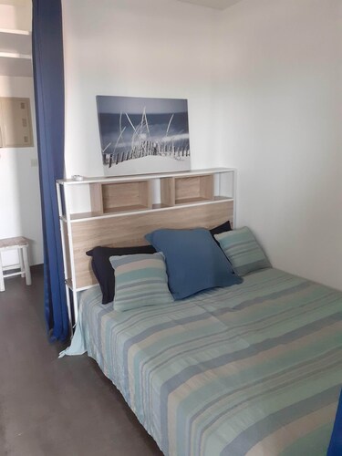 Studio in 1st line, beach 50m away