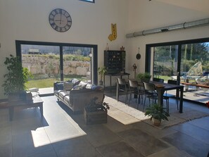 Uitzicht vanuit accommodatie