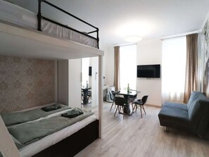 1 Schlafzimmer, Schreibtisch, Bügeleisen/Bügelbrett, WLAN