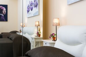 Apartamento executivo | 4 quartos, roupas de cama de algodão egípcio, roupas de cama premium