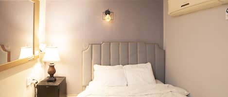 Individually decorated, individually furnished, blackout drapes