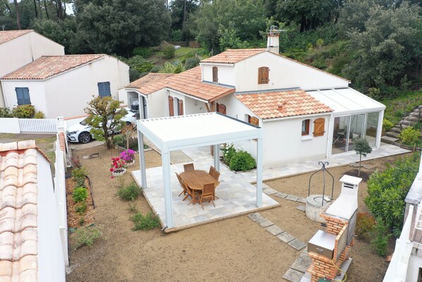 Outdoor dining - House classified 3*** la tranche sur mer all on foot in 5 mms (La Tranche-sur-Mer)