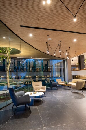 Sala de estar en el lobby