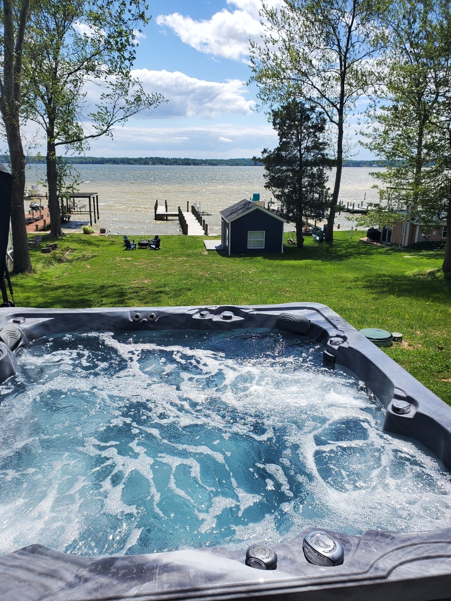 Bañera de hidromasaje exterior