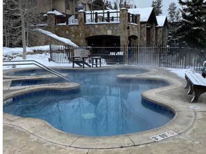 Indoor pool, outdoor pool