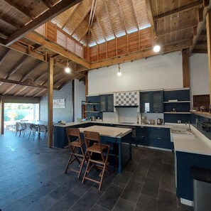 Outdoor dining - VILLA DES ROCHERS (Saint-François)