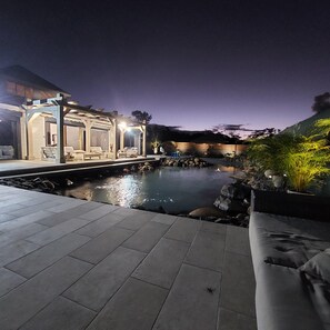 Outdoor pool - VILLA DES ROCHERS (Saint-François)