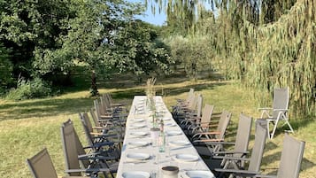 Feestruimte buiten