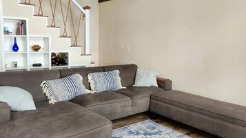 智能电视、壁炉、书、电脑显示器