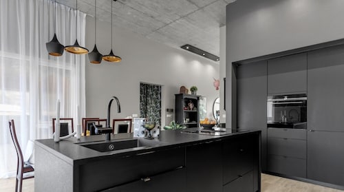 Modern new house in a amazing nature. 