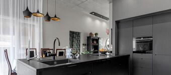 Modern new house in a amazing nature. 