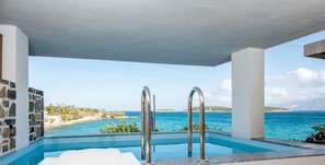 Outdoor pool - Ammos Lux Apartments Crete (Agios Nikolaos)