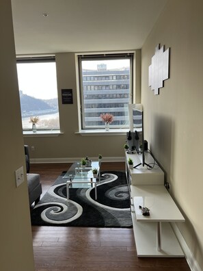 Uitzicht vanuit accommodatie