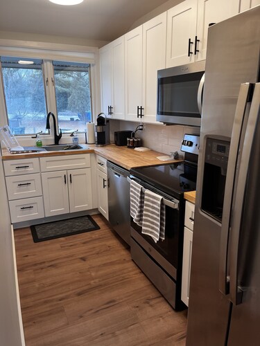 Newly Remodeled Mid-Century Modern, Spacious, and Cozy Condo- Right on the Lake!